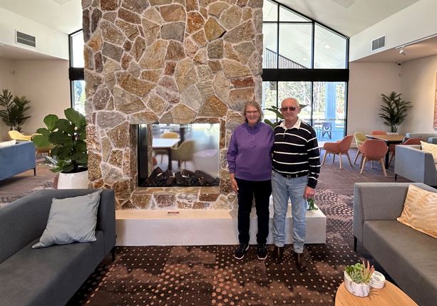 Roz ready to welcome future residents to her “serene and peaceful place”