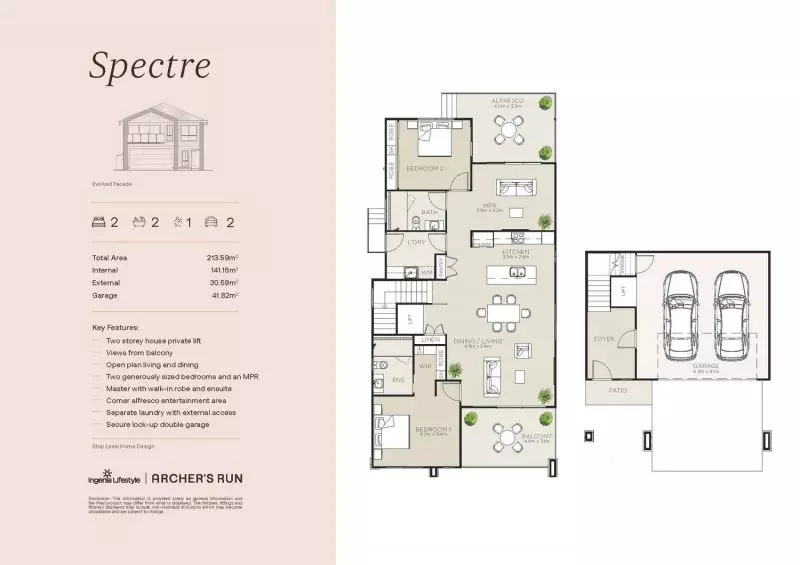 Experience Elevated Living with the Spectre - Stylish Two-Storey Home
