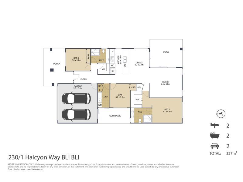 Site 230 - Established Peregrine