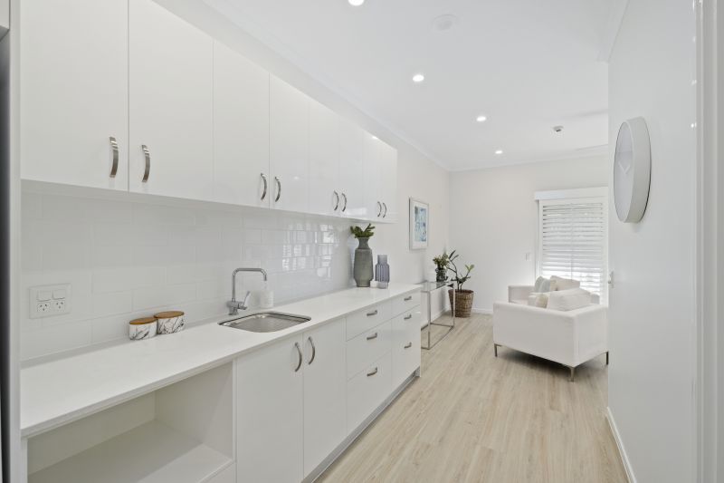 Peaceful retirement living studio apartment