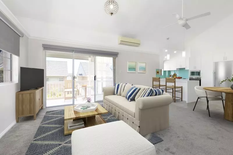 3 bedroom contemporary unit with easy access and light-filled throughout