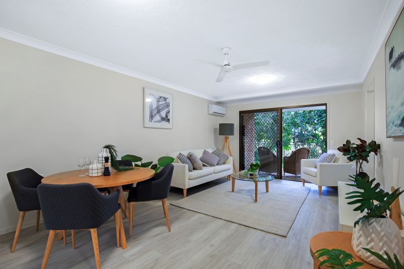 Two-bedroom villa with attached garage