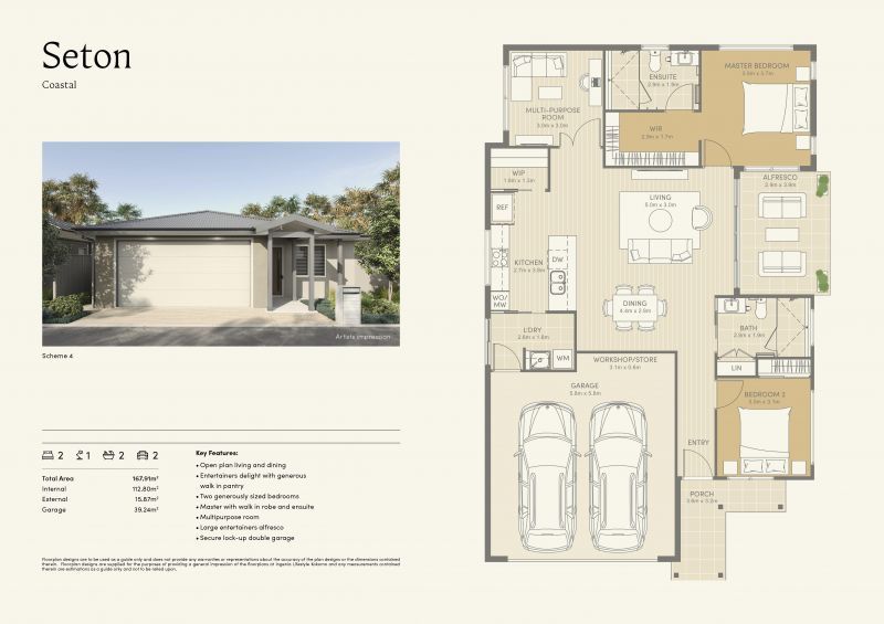 Welcome to the Seton-a coastal-inspired retreat that brings together smart design and spacious comfort.