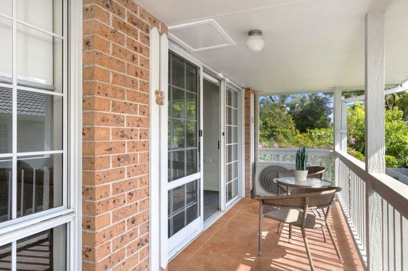Beautifully renovated unit in a tranquil location with large sun-filled balcony