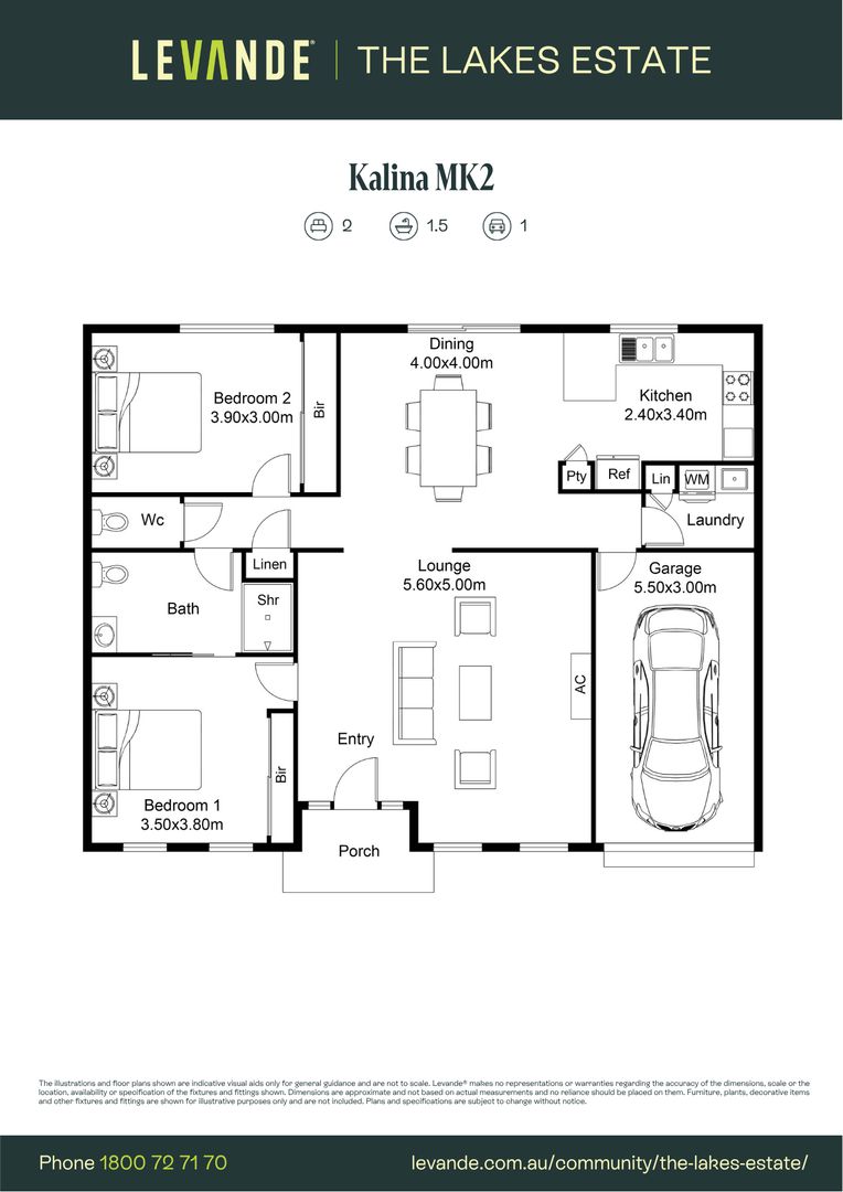 Two Bedroom | Villa 2