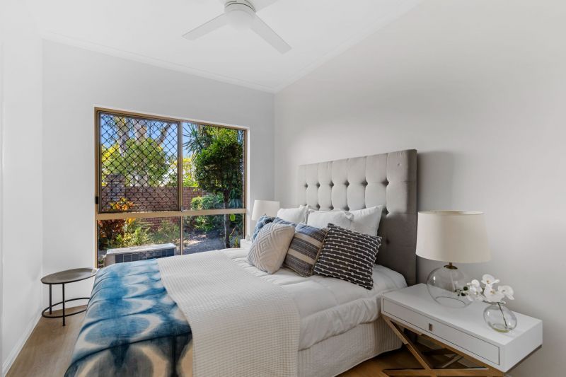 One-bedroom relaxed serviced lifestyle with pool and garden views