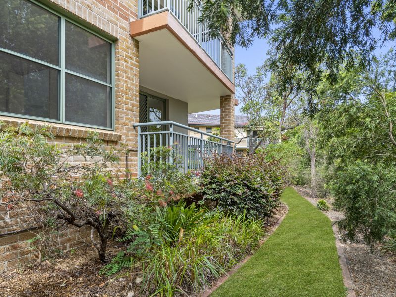 Garden facing ground level unit