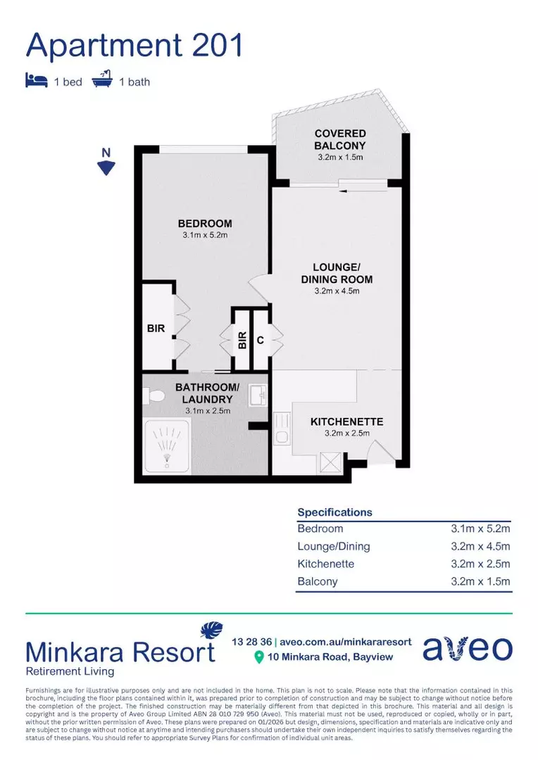 Charming ground-floor one-bedroom apartment