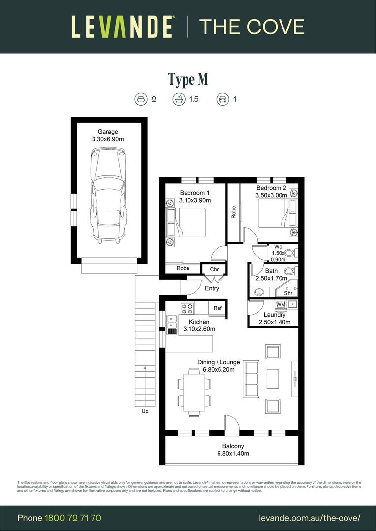 Two Bedrooms | Unit 4A