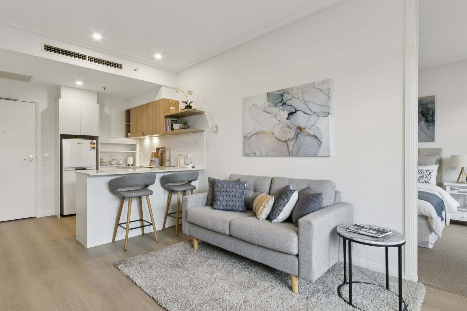Freshly Renovated with Leafy Balcony Views
