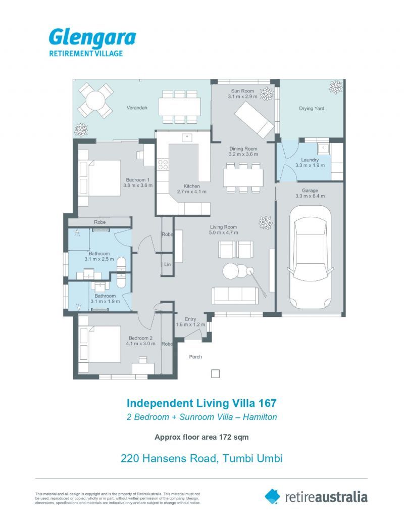 Convenience is everything! Get comfortable in the heart of the village in this modern two-bedroom, 2 bathroom villa.