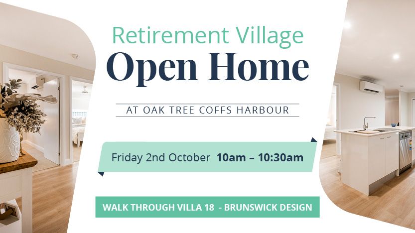 Villa 18 Open Home @ Oak Tree Coffs Harbour