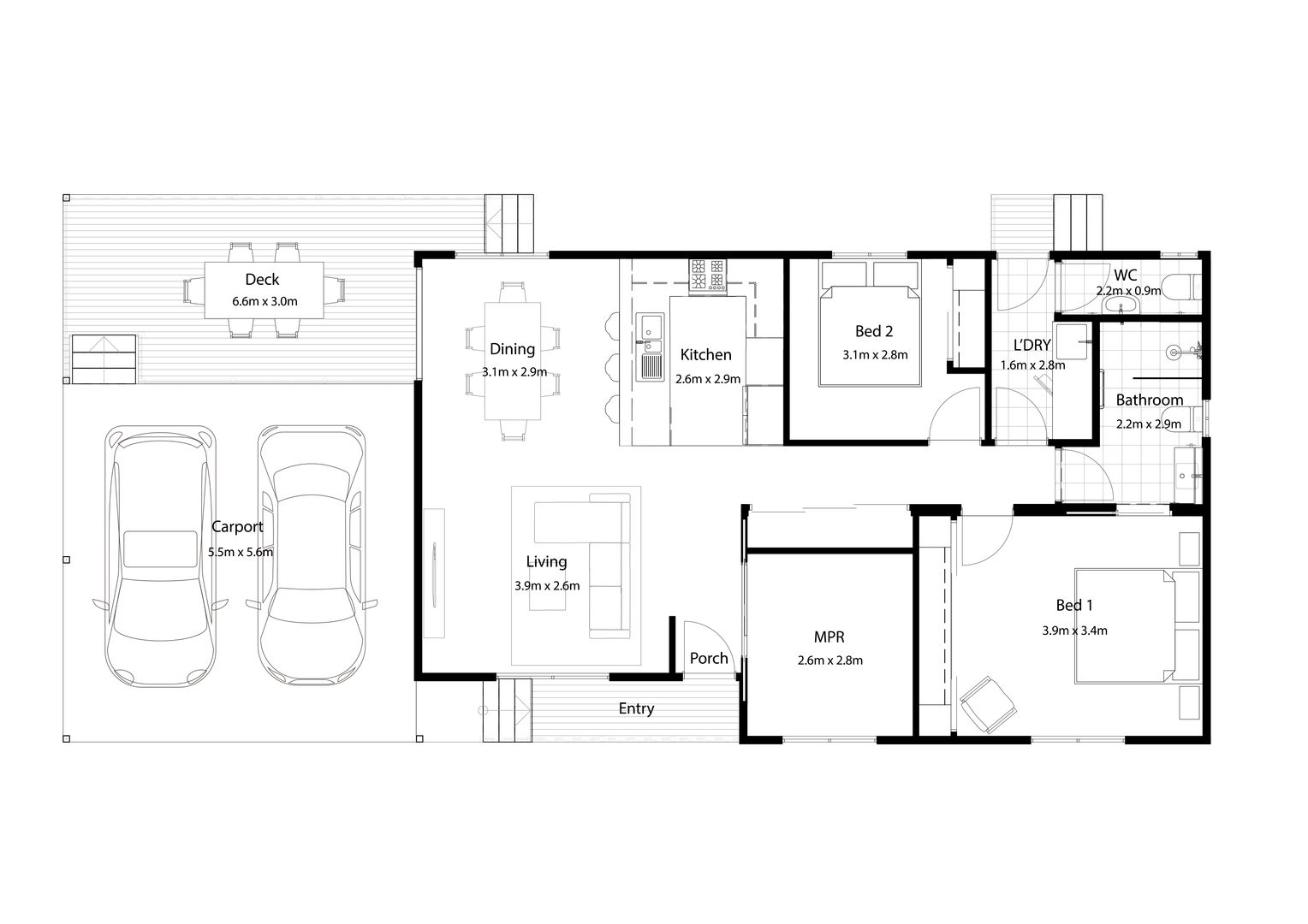 Designed for easy, flexible living