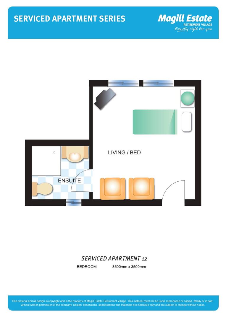 Lovely, bright apartment with entry to internal garden courtyard