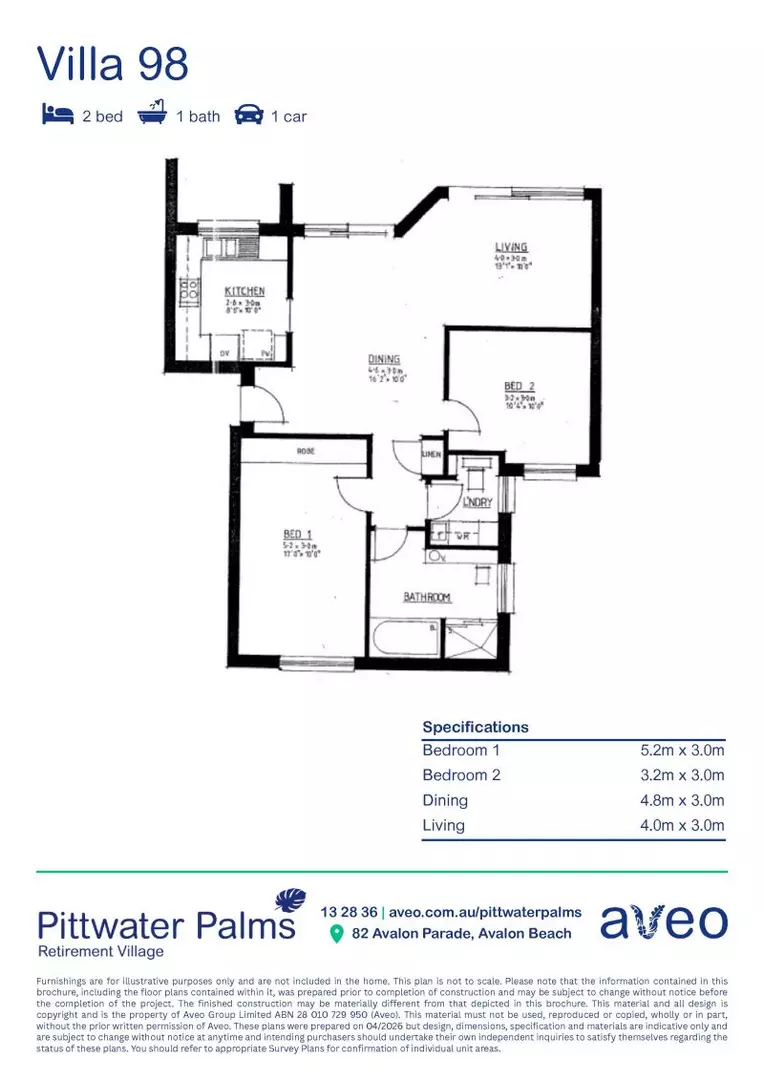 Contemporary & Stylish with Tranquil Reserve Views