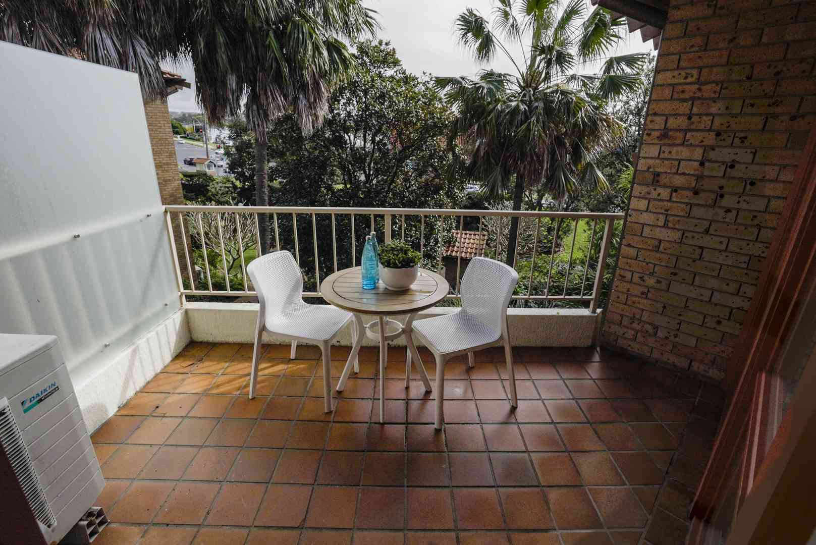 One Bedroom North Facing unit with views