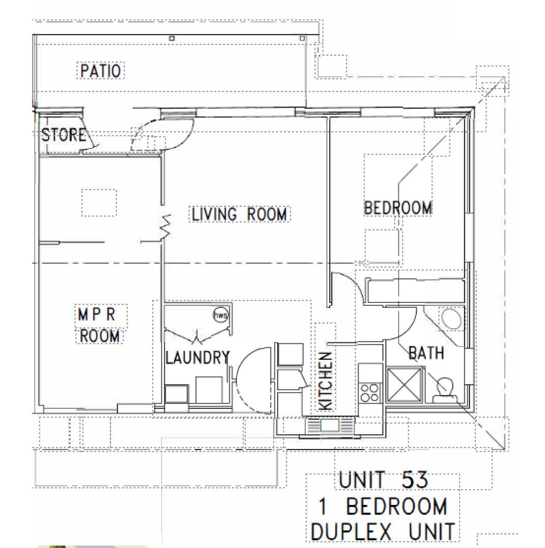 Lovely 1 bedroom undergoing renovation - Unit 53 at Rotary Garden Village