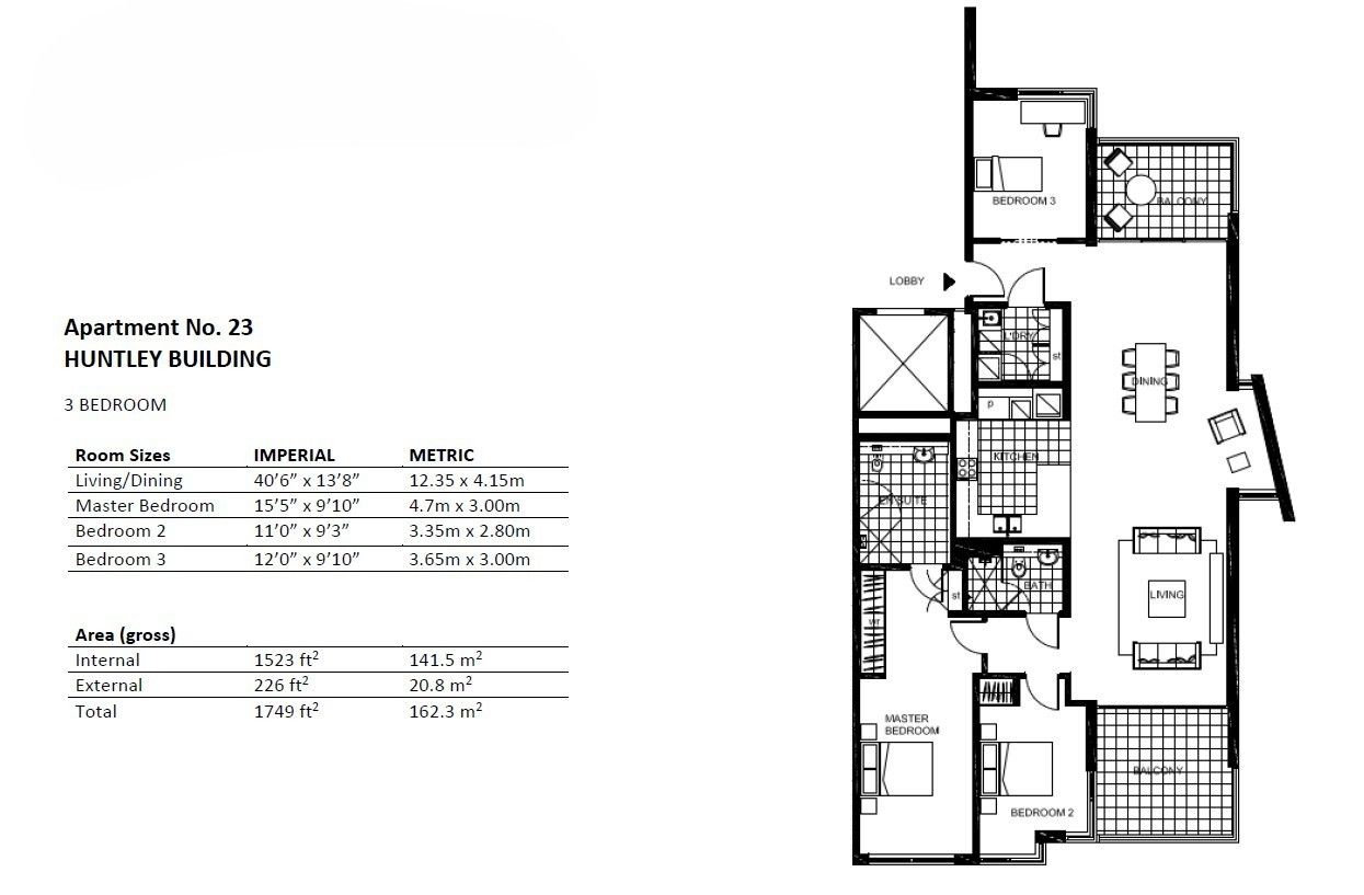 Spacious Luxury Apartment