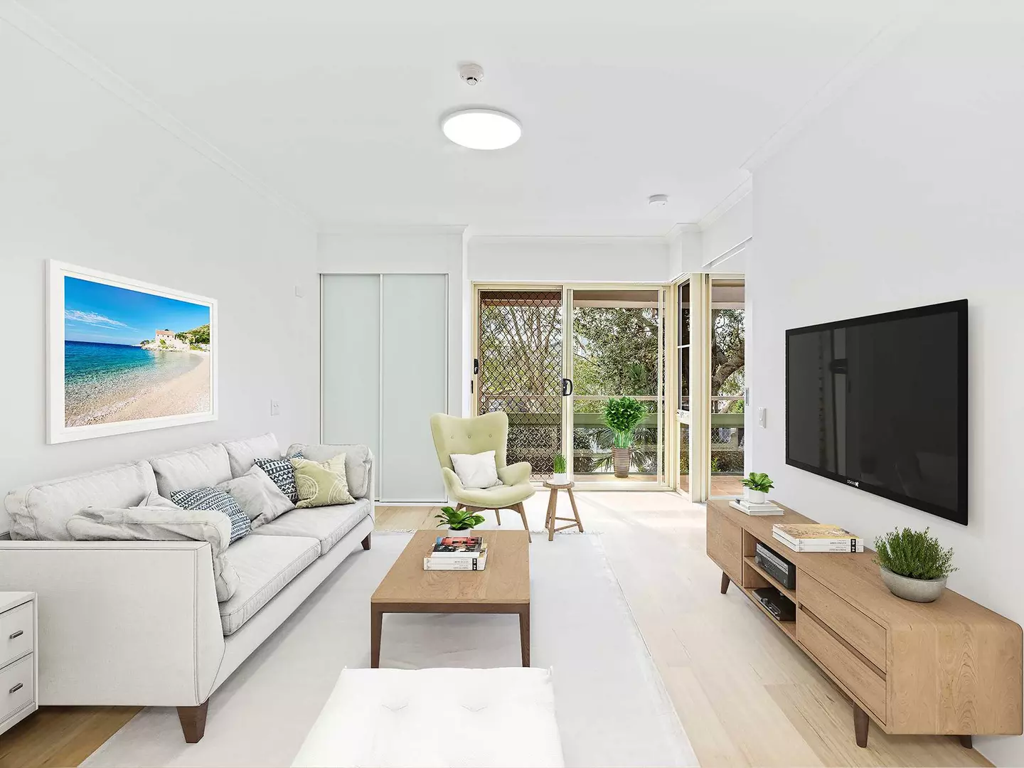 Renovated One Bedroom Unit, North Facing on Level One