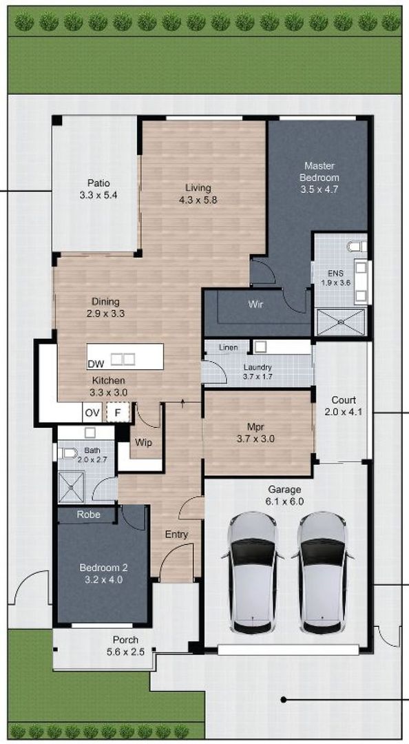 Site 442 - Established Gullane H2