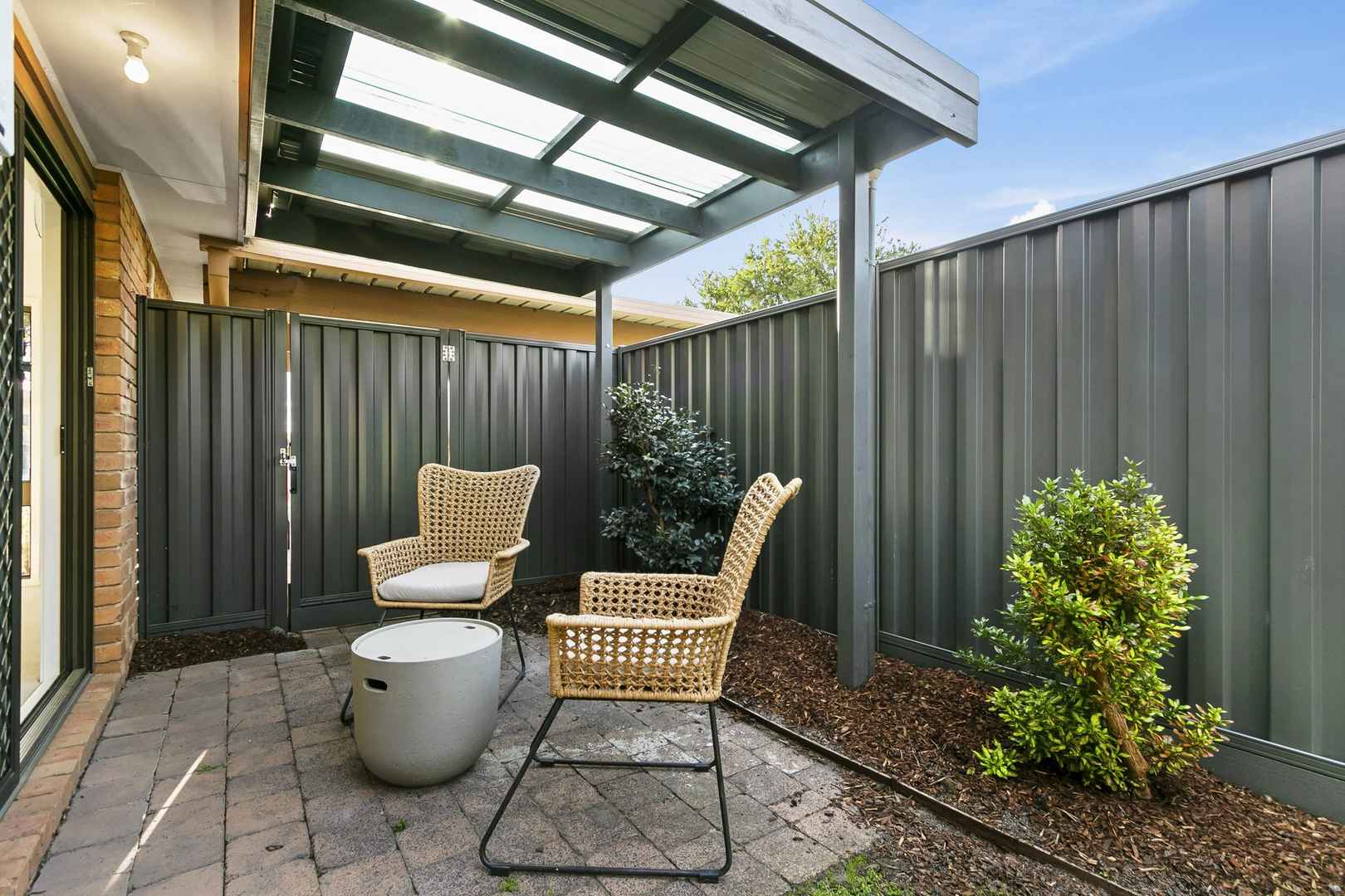 The perfect villa for a north-facing private backyard