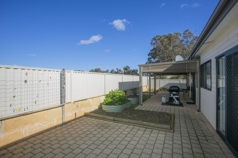 Open plan living situated on a large, elevated block.