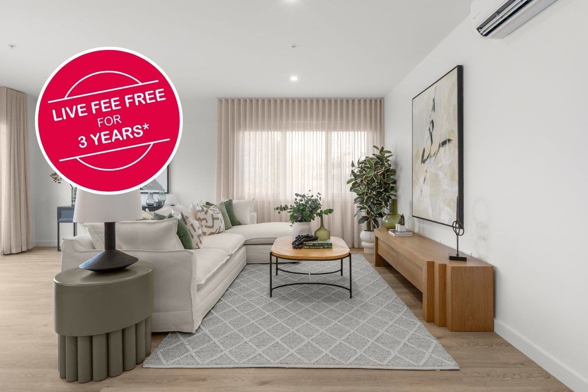 First-floor 2-bedroom corner apartment