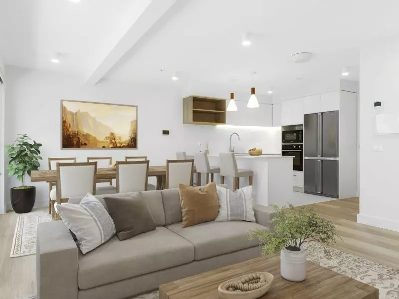 Stunning new two-bedroom apartment with stylish interiors