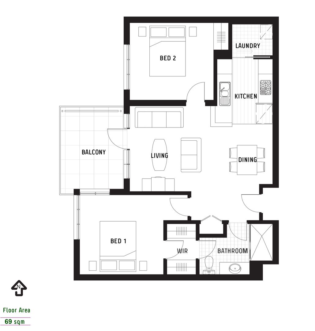 Charming Terrace-level Home with Private Garden Potential