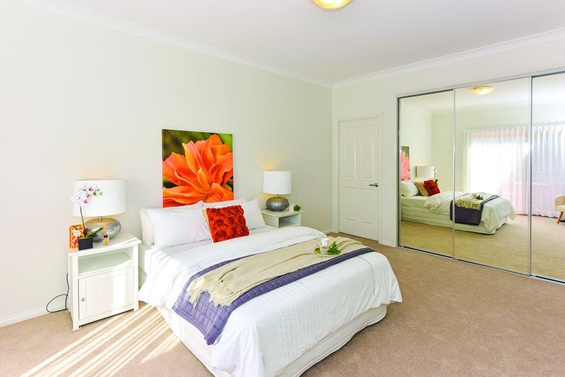 Spacious and fully serviced one-bedroom apartment with a north facing balcony