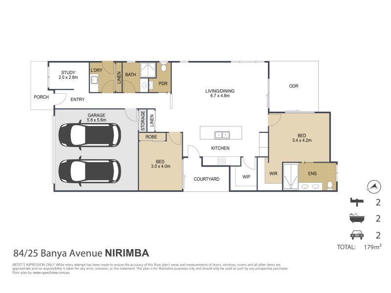 Site 84 - Established Avoca