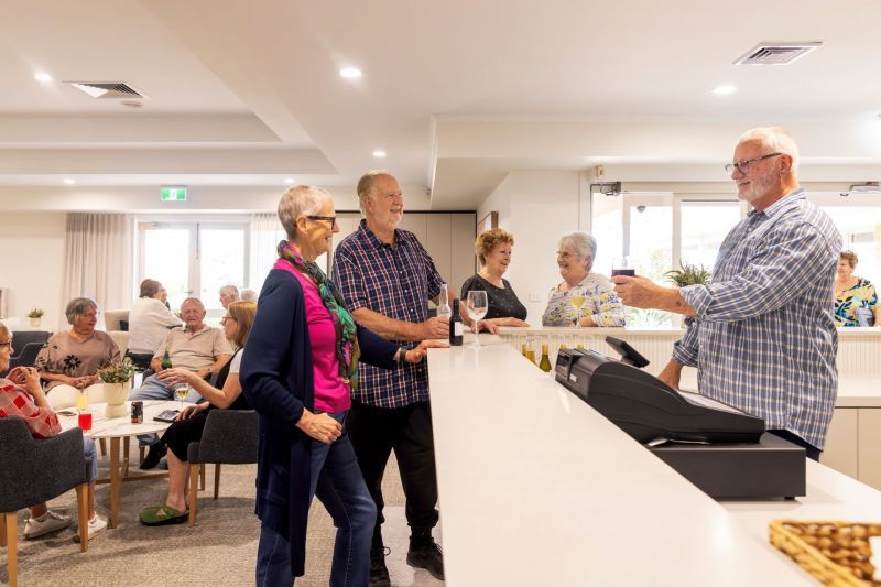 Relaxed retirement living in a unique two-bedroom villa