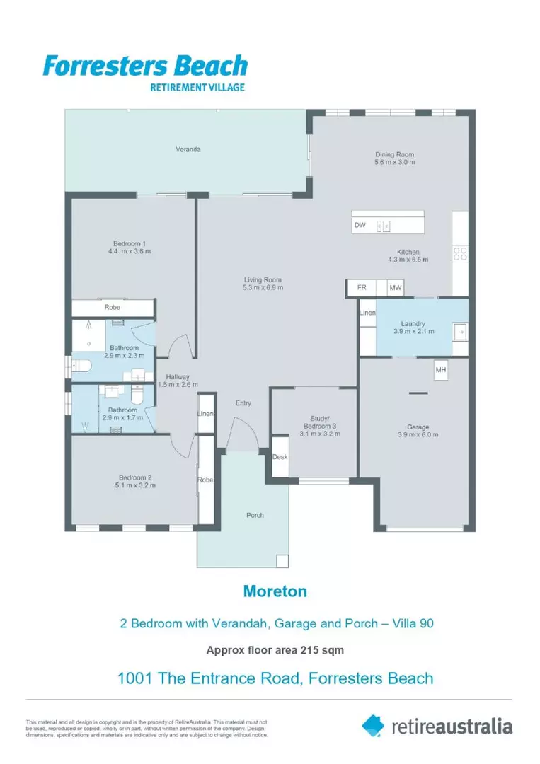 Spacious and comfortable villa