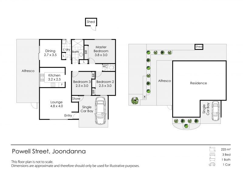 Spacious end villa with massive yard!