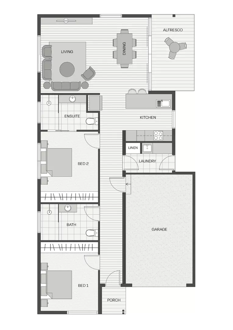 Comfort Meets Contemporary Style - The Eucalypt