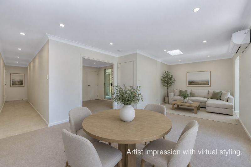 Sun-Filled Three-Bedroom Villa with Balcony and Private Garage