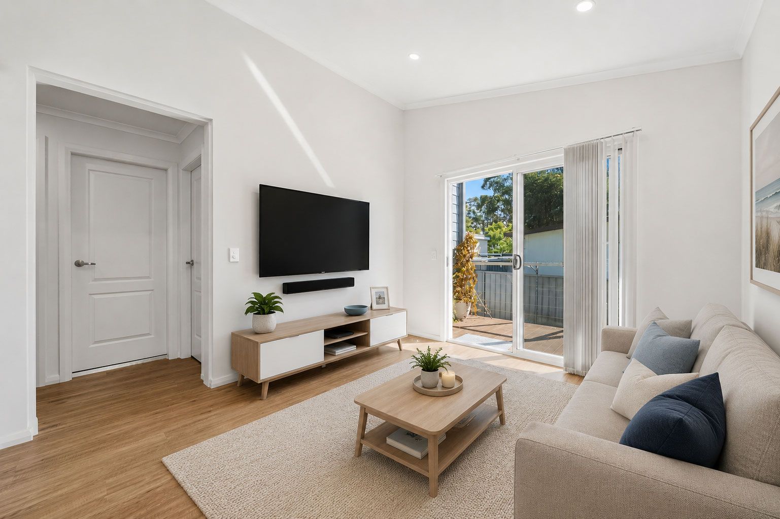 Modern 2-bedroom home