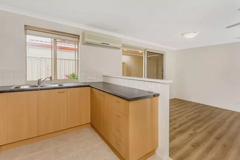 Quiet street near the club house