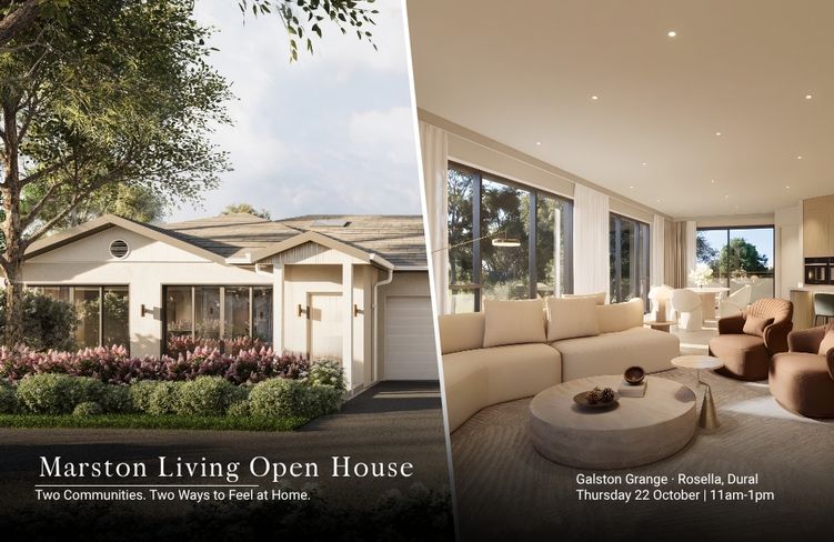 Marston Living Open House | Galston and Dural