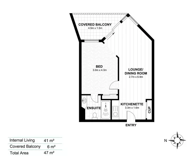 Luxury One-Bedroom Serviced Apartment in Lutanda Manor