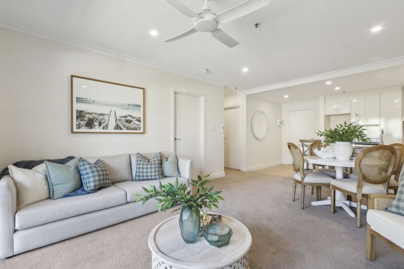 Bright & spacious one-bedroom apartment with gum tree & playing fields view