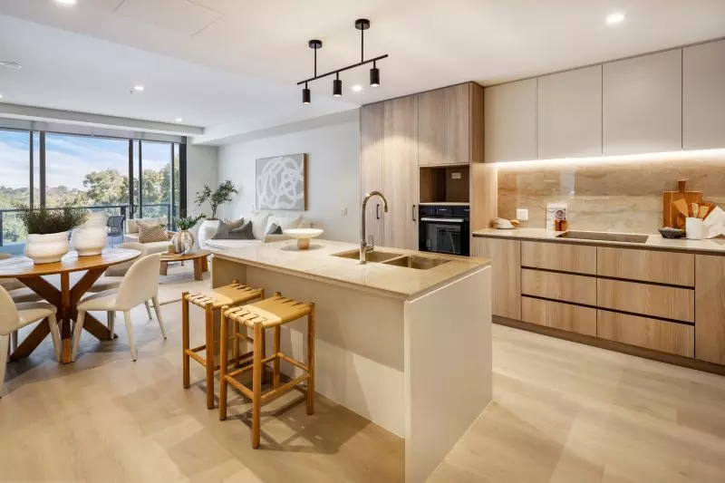 Spacious, light-filled 2-bedroom apartment with private balcony