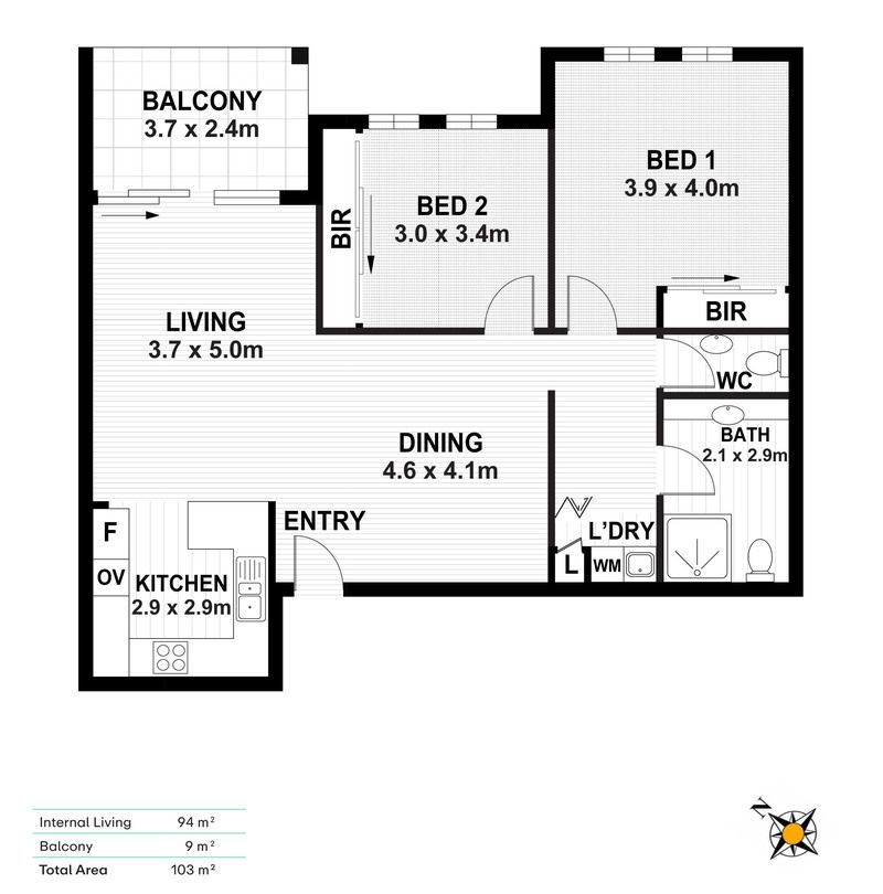Modern First-Floor Haven with Tranquil Leafy Outlook