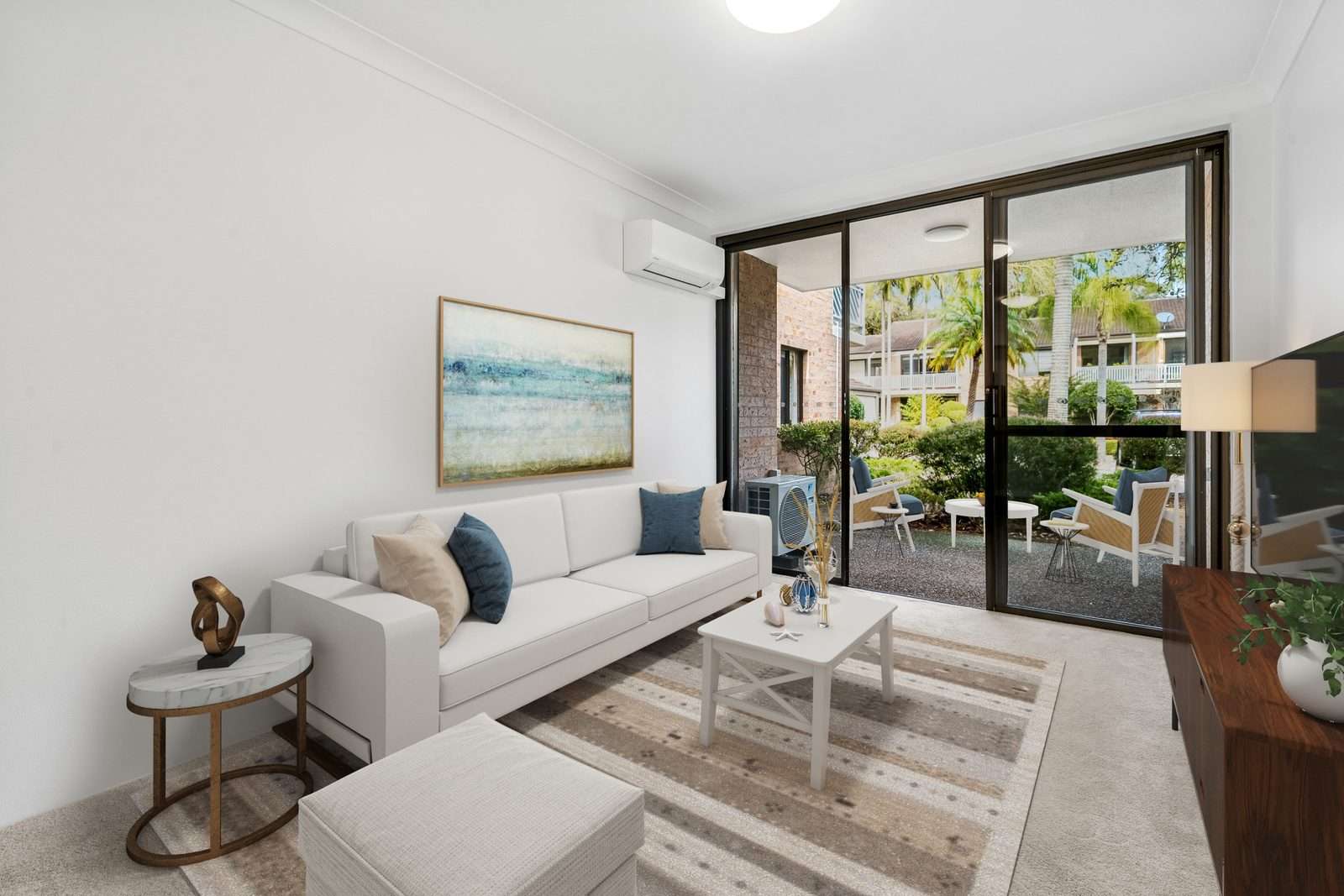 Bright and spacious one-bedroom apartment
