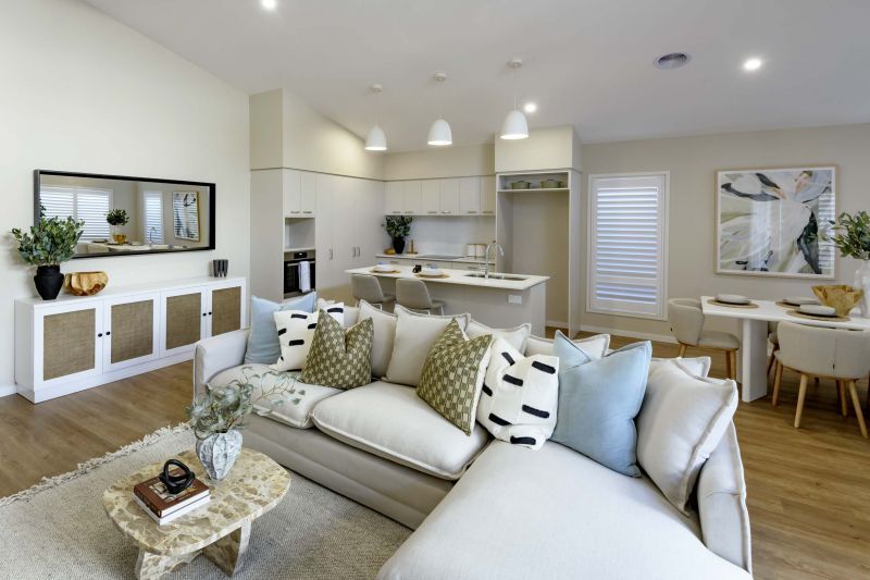 Elegant open plan living to relax and enjoy