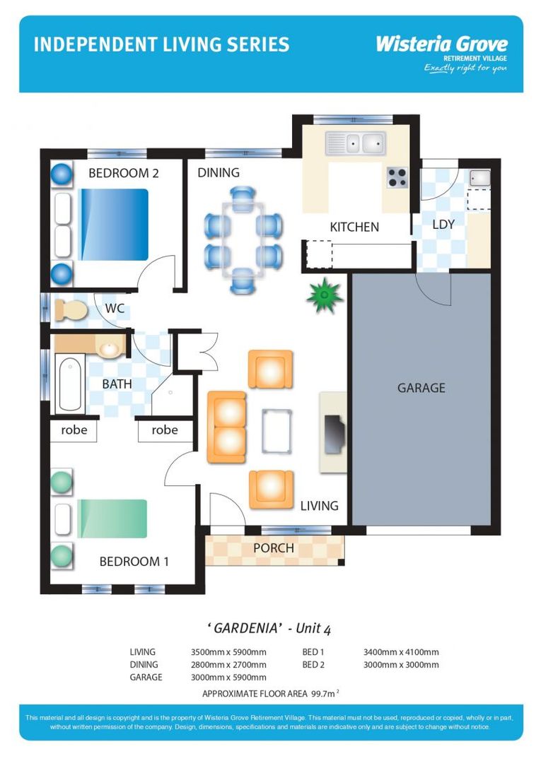 Within close proximity of Community Centre