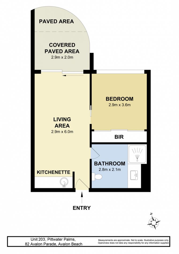 Beautiful ground-floor one-bedroom apartment