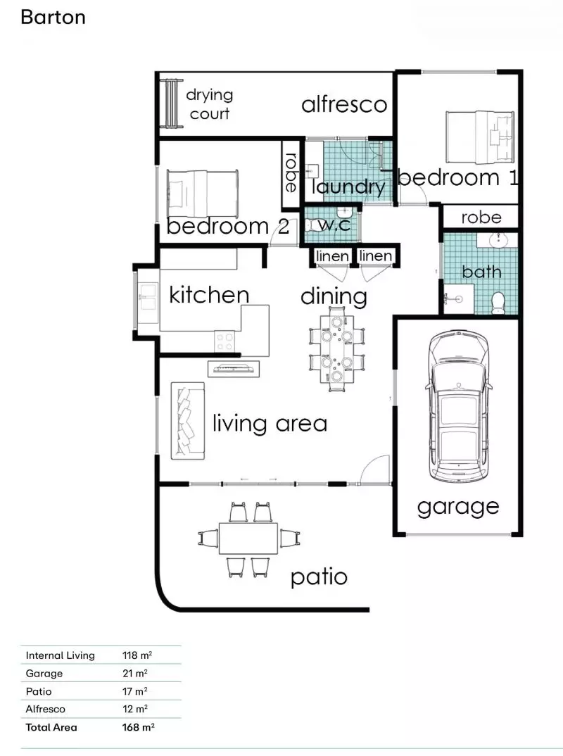 Light and Bright Villa with Stylish Finishes and Courtyard