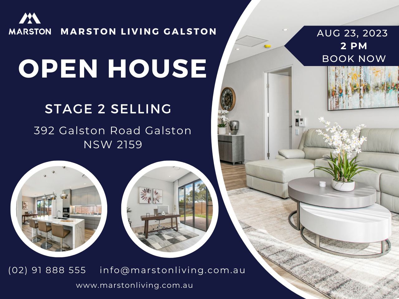 Marston Living Galston - Stage 2 Open House