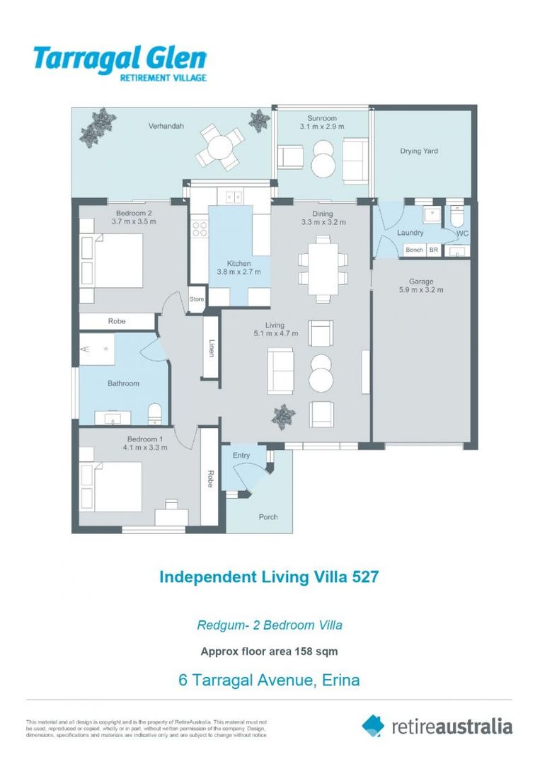 Fully refurbished two-bedroom villa